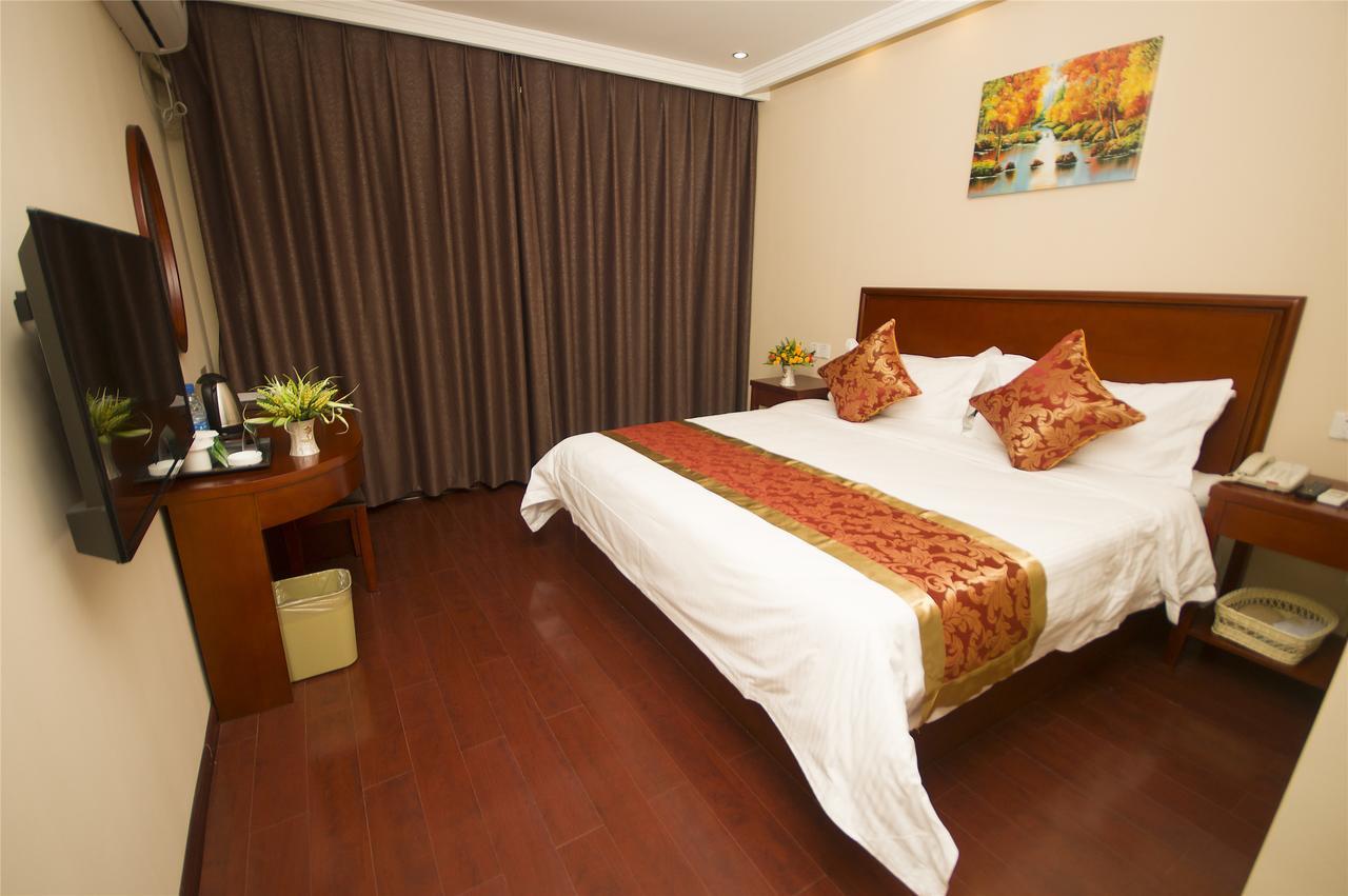 Greentree Inn Shandong Jinan Daming Lake Business Hotel Buitenkant foto